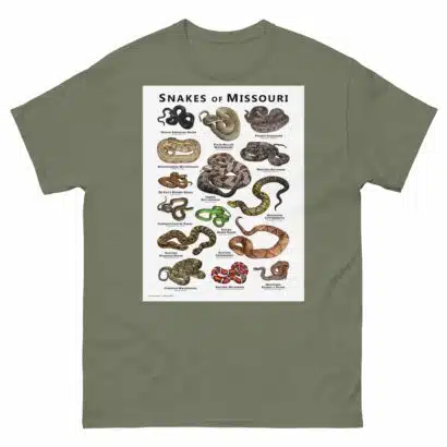 Snakes of Missouri - Unisex classic tee - Image 8