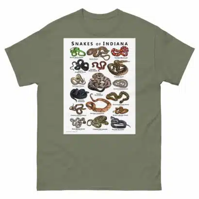 Snakes of Indiana - Unisex classic tee - Image 8