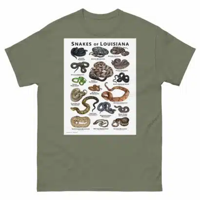 Snakes of Louisiana - Unisex classic tee - Image 8