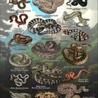 featuring various species of snake native to Idaho
