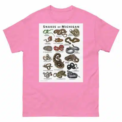 Snakes of Michigan - Unisex classic tee - Image 12