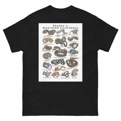 Snakes of Northern California - Unisex classic tee - Image 2