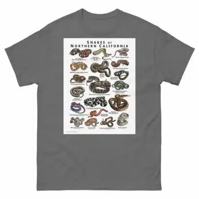 Snakes of Northern California - Unisex classic tee - Image 6
