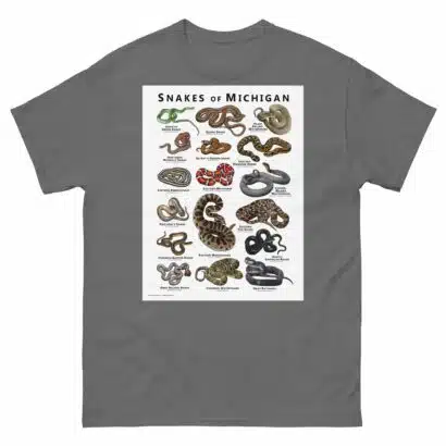 Snakes of Michigan - Unisex classic tee - Image 6