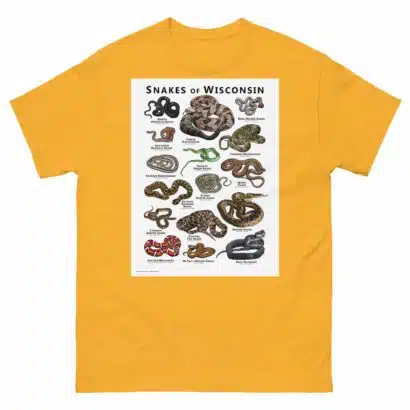 Snakes of Wisconsin - Unisex classic tee - Image 14