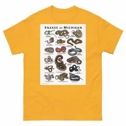 Snakes of Michigan - Unisex classic tee - Image 14