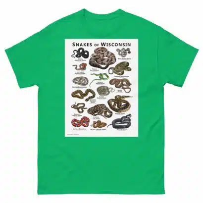 Snakes of Wisconsin - Unisex classic tee - Image 10