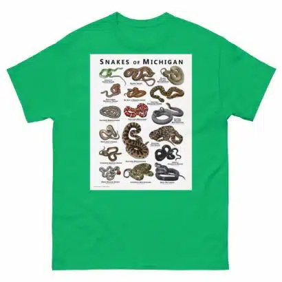 Snakes of Michigan - Unisex classic tee - Image 10