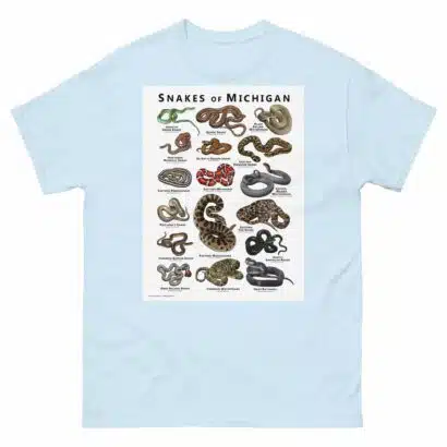 Snakes of Michigan - Unisex classic tee - Image 18
