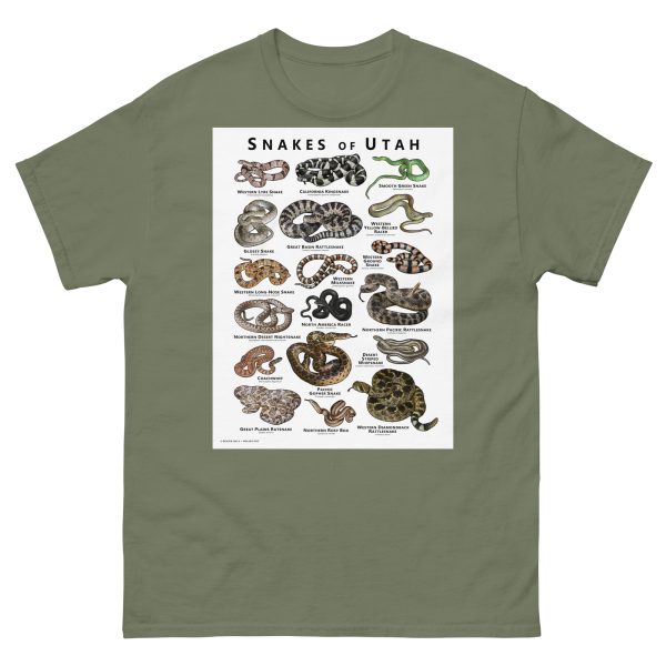 Snakes of Utah - Unisex classic tee - Image 8