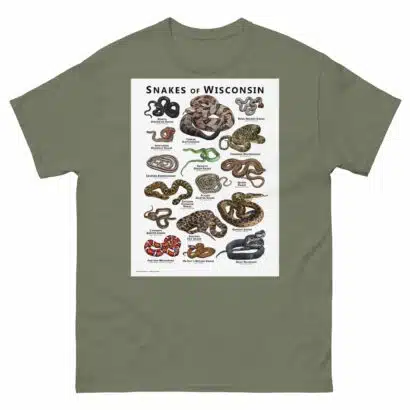 Snakes of Wisconsin - Unisex classic tee - Image 8