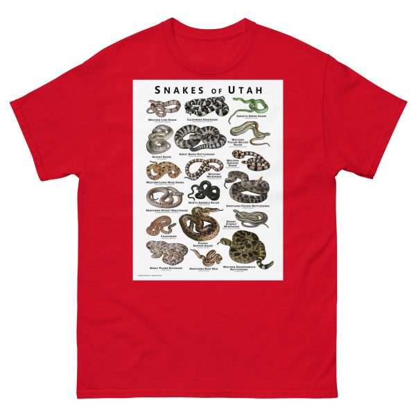 Snakes of Utah - Unisex classic tee - Image 4