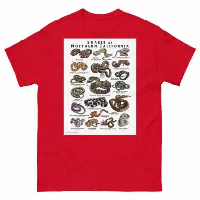 Snakes of Northern California - Unisex classic tee - Image 4