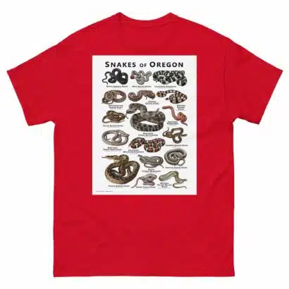 Snakes of Oregon - Unisex classic tee - Image 4