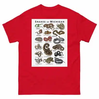 Snakes of Michigan - Unisex classic tee - Image 4