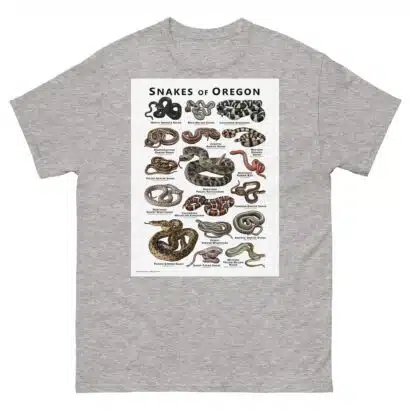 Snakes of Oregon - Unisex classic tee - Image 16