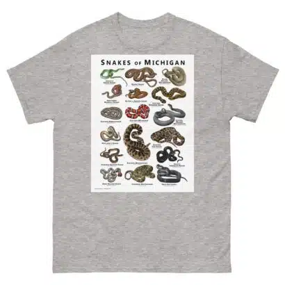 Snakes of Michigan - Unisex classic tee - Image 16