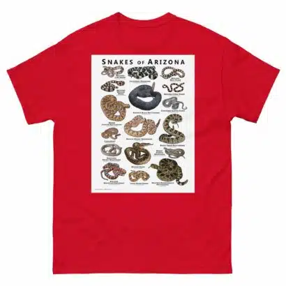 Snakes of Arizona - Unisex classic tee - Image 4