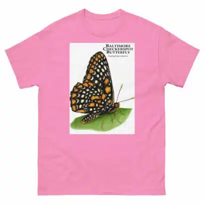 Baltimore Checkerspot Butterfly - Unisex classic tee - Image 12