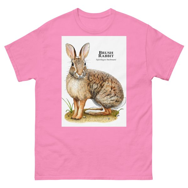Brush Rabbit - Unisex classic tee - Image 12