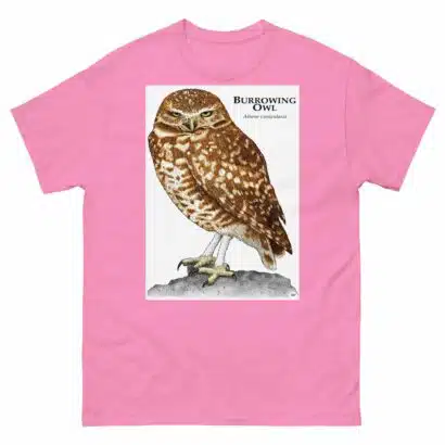Burrowing Owl - Unisex classic tee - Image 12