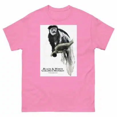 Black & White Colobus Monkey - Unisex classic tee - Image 12