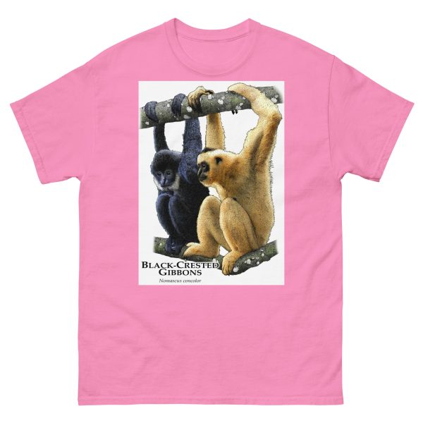 Black-Crested Gibbons - Unisex classic tee - Image 12