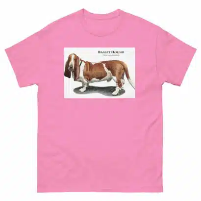 Basset Hound - Unisex classic tee - Image 12