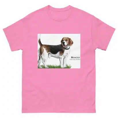 Beagle - Unisex classic tee - Image 12