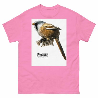 Bearded Reedling - Unisex classic tee - Image 12