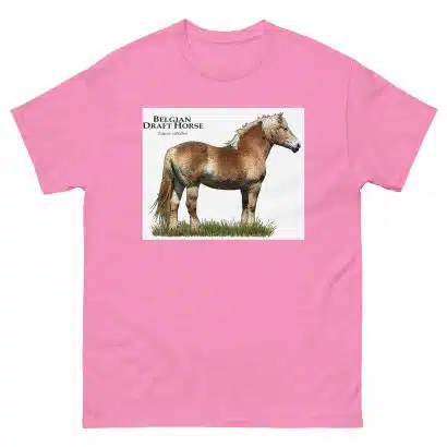 Belgian Draft Horse - Unisex classic tee - Image 12