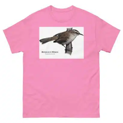 Bewick's Wren - Unisex classic tee - Image 12