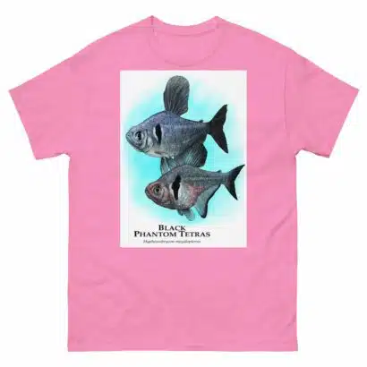 Black Phantom Tetras - Unisex classic tee - Image 12
