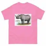 Black Rhinoceros - Unisex classic tee - Image 12