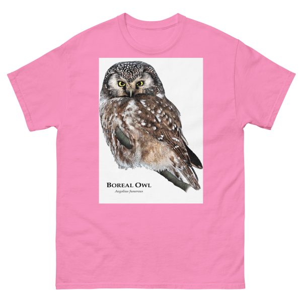 Boreal Owl - Unisex classic tee - Image 12