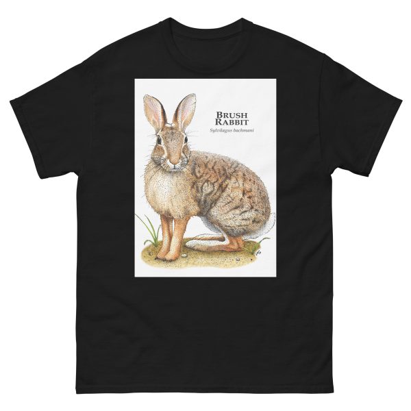 Brush Rabbit - Unisex classic tee - Image 2