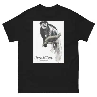 Black & White Colobus Monkey - Unisex classic tee - Image 2