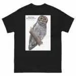 Brown Wood Owl - Unisex classic tee - Image 2