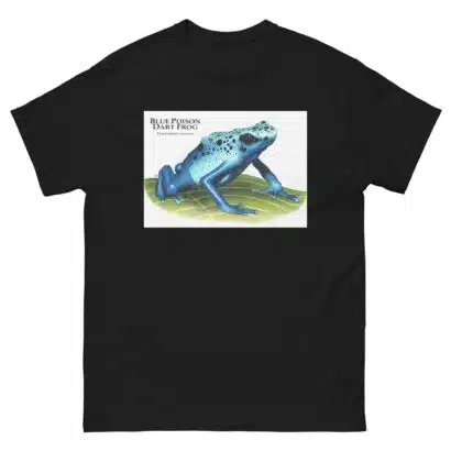 Blue Poison Dart Frog - Unisex classic tee - Image 2