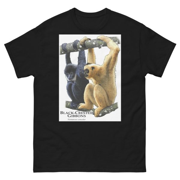 Black-Crested Gibbons - Unisex classic tee - Image 2
