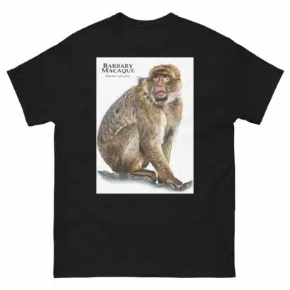 Barbary Macaque - Unisex classic tee - Image 2