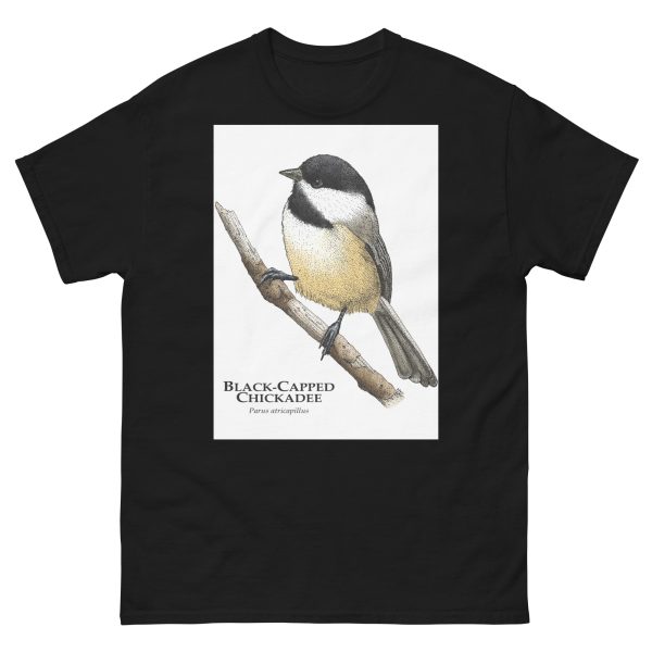 Black-Capped Chickadee - Unisex classic tee - Image 2