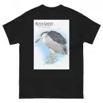 Black-Capped Night Heron - Unisex classic tee - Image 2