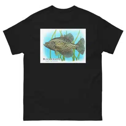 Black Crappie - Unisex classic tee - Image 2
