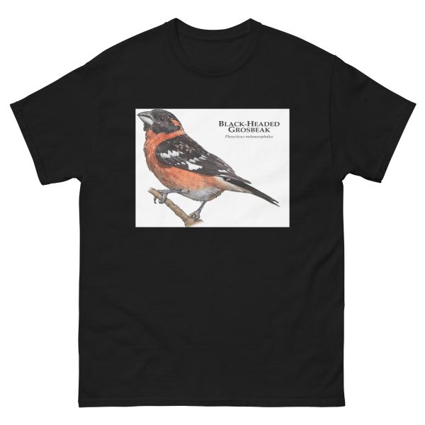 Black-Headed Grosbeak - Unisex classic tee - Image 2