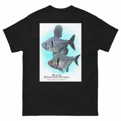 Black Phantom Tetras - Unisex classic tee - Image 2