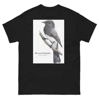 Black Phoebe - Unisex classic tee - Image 2