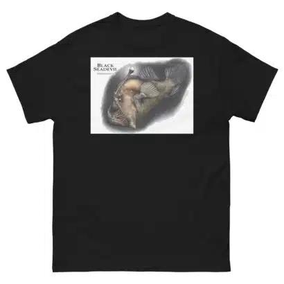 Black Seadevil - Unisex classic tee - Image 2