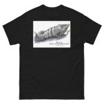 Black Spiny-Tailed Iguana Unisex classic tee - Image 2