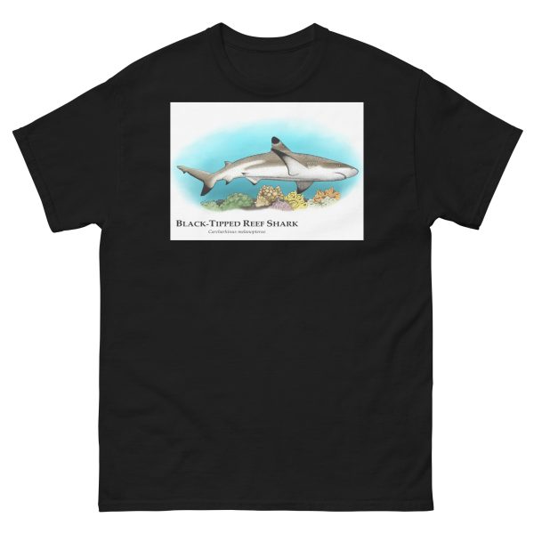 Black-Tipped Reef Shark - Unisex classic tee - Image 2
